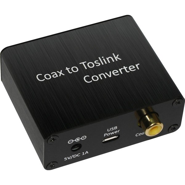Gcig Xtrempro Coaxial To Toslink Digital Audio Converter, Support Pcm & 65039